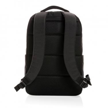 Logo trade corporate gift photo of: Swiss Peak Brooke AWARE™ RPET daily 15.6" laptop backpack