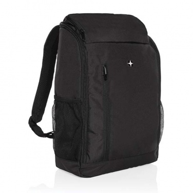 Logo trade promotional giveaway photo of: Swiss Peak AWARE™ easy access 15.6'' laptop backpack