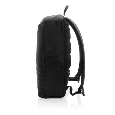 Logo trade promotional gifts picture of: Swiss Peak AWARE™ RFID anti-theft 15.6'' laptop backpack