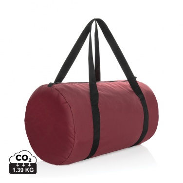 Logo trade advertising products image of: Dillon AWARE™ RPET foldable sports bag