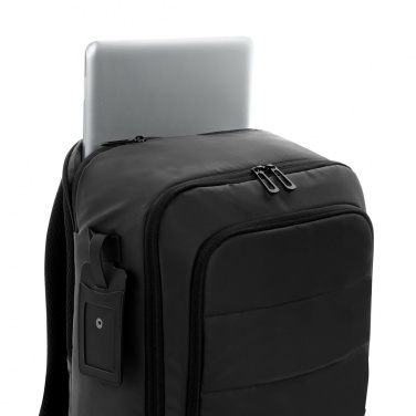 Logotrade business gift image of: Armond AWARE™ RPET 15.6 inch deluxe laptop backpack