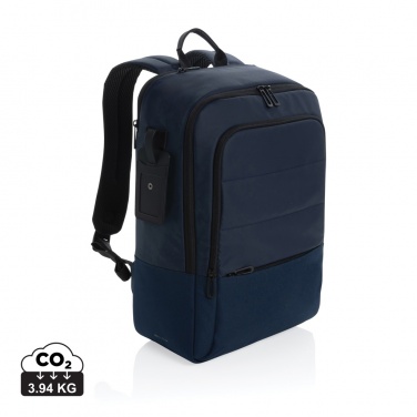 Logotrade advertising product image of: Armond AWARE™ RPET 15.6 inch deluxe laptop backpack