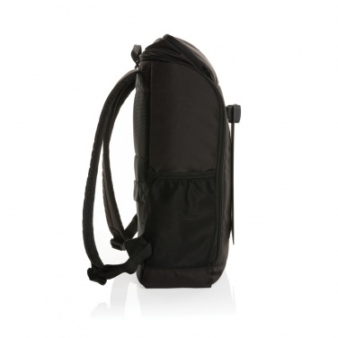 Logotrade promotional merchandise image of: Pedro AWARE™ RPET deluxe backpack with 5W solar panel