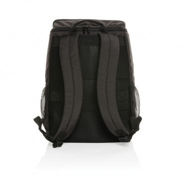 Logo trade corporate gifts picture of: Pedro AWARE™ RPET deluxe backpack with 5W solar panel