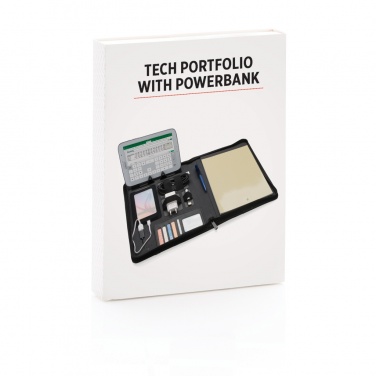 Logotrade advertising product image of: Tech portfolio with powerbank