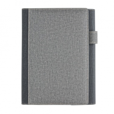 Logo trade corporate gifts image of: A5 Deluxe design notebook cover