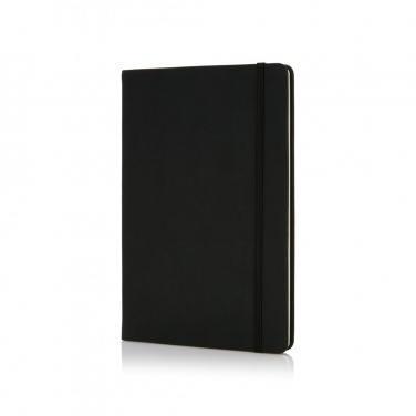 Logo trade promotional products picture of: Deluxe hardcover PU A5 notebook
