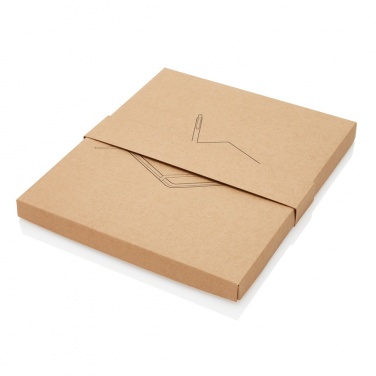 Logotrade promotional gifts photo of: A5 notebook with bamboo pen including stylus