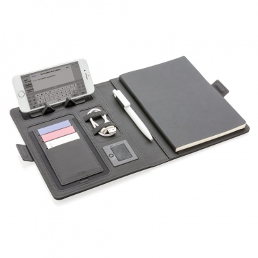 Logotrade business gift image of: Air 5W wireless charging notebook cover A5