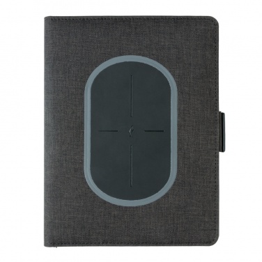 Logo trade advertising products picture of: Air 5W wireless charging notebook cover A5