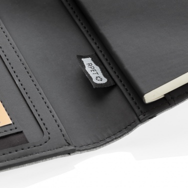 Logotrade corporate gift picture of: Air 5W wireless charging notebook with 5000mAh powerbank