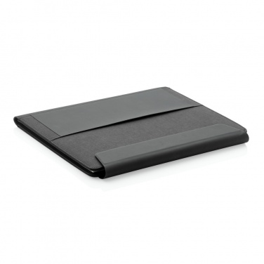 Logotrade business gifts photo of: Fiko 5W wireless charging portfolio A4 with powerbank