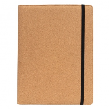 Logotrade corporate gifts photo of: Deluxe cork portfolio A4 with pen