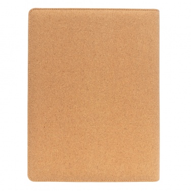 Logotrade promotional item picture of: Deluxe cork portfolio A4 with pen
