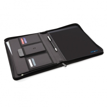 Logotrade business gifts photo of: Impact AWARE™ RPET A4 portfolio with zipper