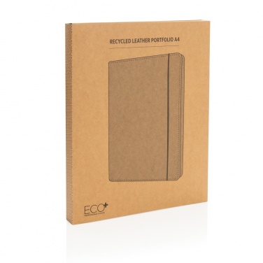 Logo trade corporate gift photo of: Recycled leather A4 portfolio