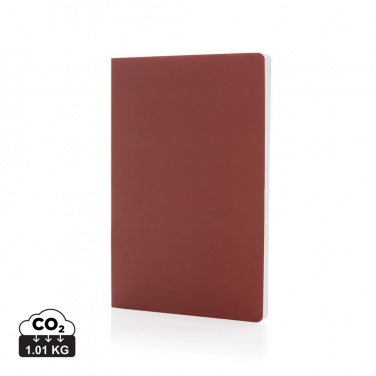 Logo trade promotional products picture of: Impact softcover stone paper notebook A5
