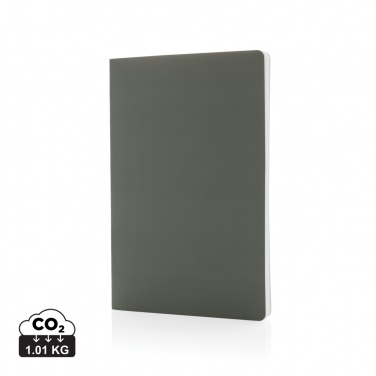 Logo trade promotional gifts image of: Impact softcover stone paper notebook A5