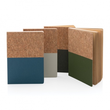 Logotrade promotional item image of: A5 cork & kraft notebook