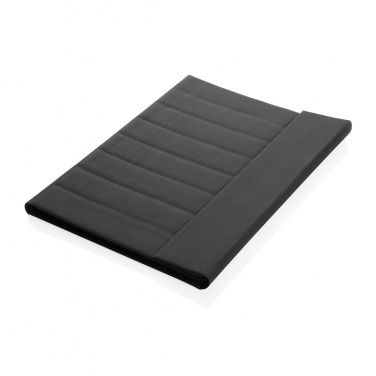 Logo trade corporate gifts image of: Impact Aware™ A4 portfolio with magnetic closure