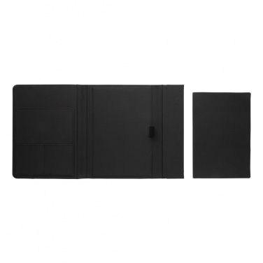 Logo trade promotional items image of: Impact Aware™ A5 notebook with magnetic closure