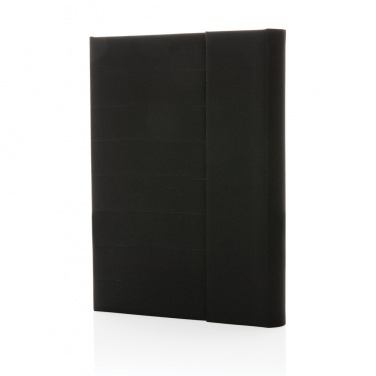 Logo trade promotional gifts picture of: Impact Aware™ A5 notebook with magnetic closure