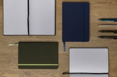 Logo trade advertising products picture of: GRS certified RPET A5 notebook