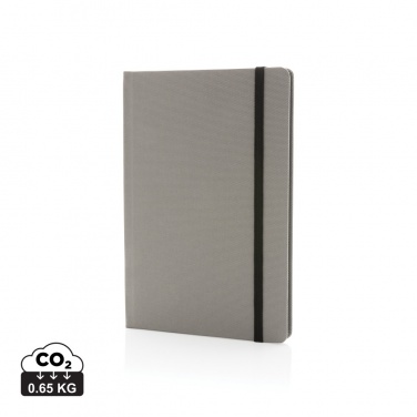 Logo trade promotional items picture of: GRS certified RPET A5 notebook