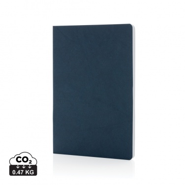 Logotrade advertising products photo of: Salton A5 GRS certified recycled paper notebook