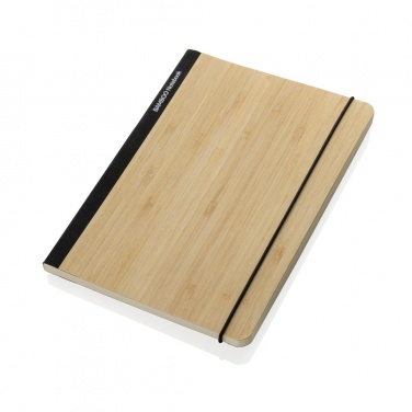 Logo trade promotional gifts image of: Scribe bamboo A5 Notebook