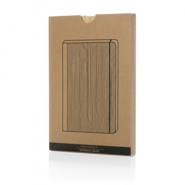 Logotrade promotional merchandise image of: Scribe bamboo A5 Notebook