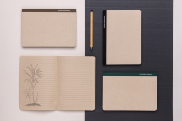 Logo trade promotional gift photo of: Stylo Sugarcane paper A5 Notebook