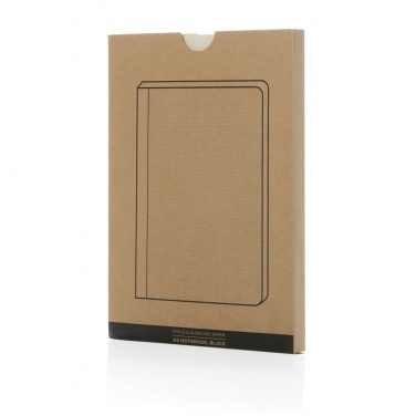 Logotrade promotional product image of: Stylo Sugarcane paper A5 Notebook