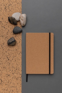 Logotrade promotional gift image of: Stoneleaf A5 cork and stonepaper notebook