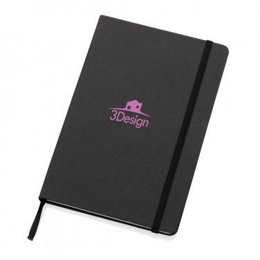 Logo trade promotional item photo of: Craftstone A5 recycled kraft and stonepaper notebook
