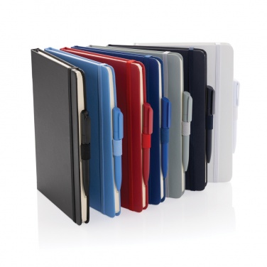 Logo trade corporate gifts picture of: Sam A5 RCS certified bonded leather classic notebook