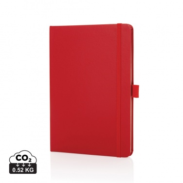 Logotrade promotional products photo of: Sam A5 RCS certified bonded leather classic notebook