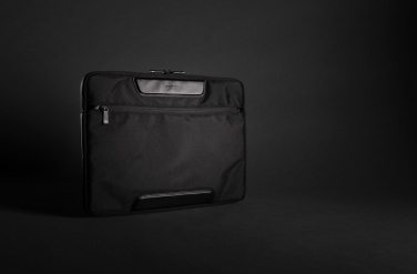 Logo trade promotional gifts picture of: Swiss Peak AWARE™ RPET Voyager 15.6" laptop sleeve