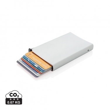 Logo trade corporate gift photo of: Standard aluminium RFID cardholder
