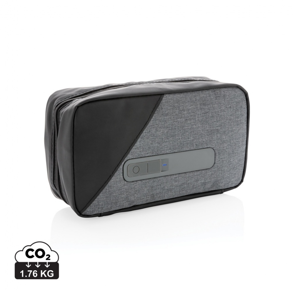 Logotrade promotional item picture of: Portable UV-C steriliser pouch with integrated battery