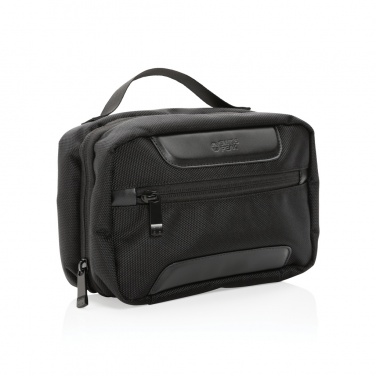 Logotrade promotional item picture of: Swiss Peak AWARE™ RPET Voyager toiletry bag