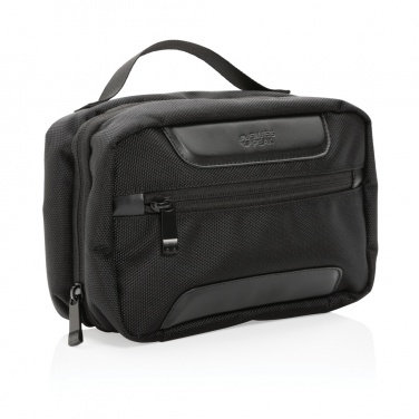 Logotrade promotional item image of: Swiss Peak AWARE™ RPET Voyager toiletry bag