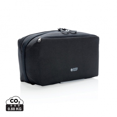 Logo trade promotional giveaways picture of: Swiss Peak AWARE™ toiletry bag PVC free