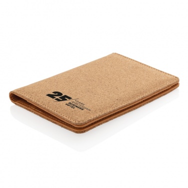 Logotrade promotional gift picture of: Cork secure RFID passport cover