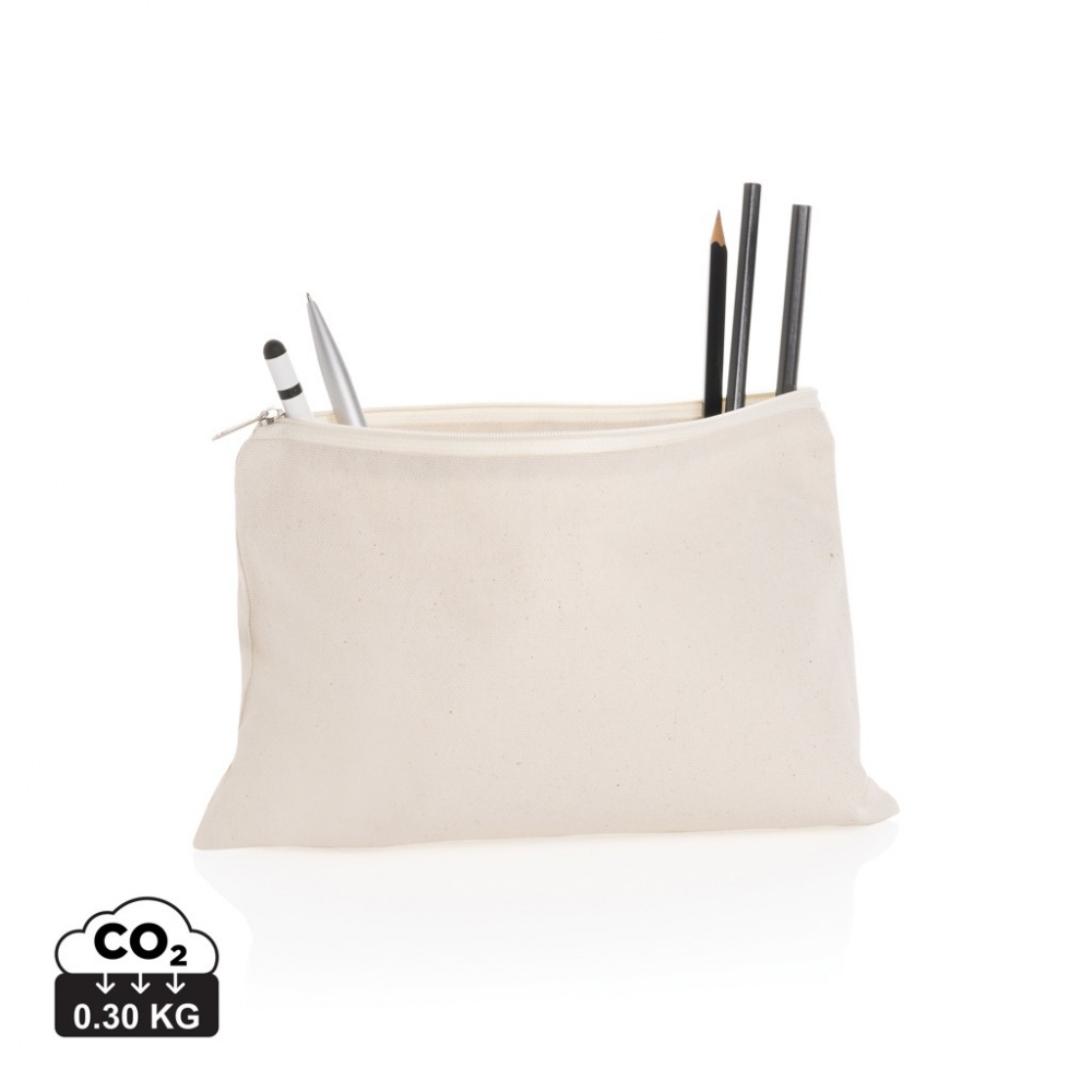 Logotrade promotional merchandise photo of: Impact Aware™ 285 gsm rcanvas pencil case undyed
