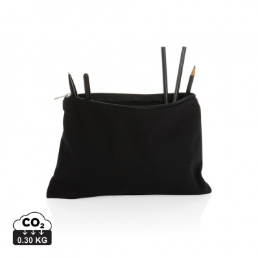 Logo trade corporate gift photo of: Impact Aware™ 285 gsm rcanvas pencil case undyed