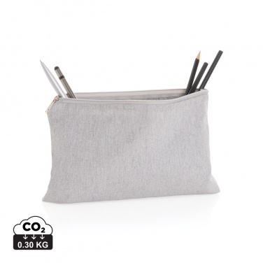 Logotrade promotional merchandise picture of: Impact Aware™ 285 gsm rcanvas pencil case undyed