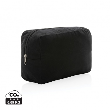 Logo trade promotional giveaways picture of: Impact Aware™ 285 gsm rcanvas toiletry bag undyed