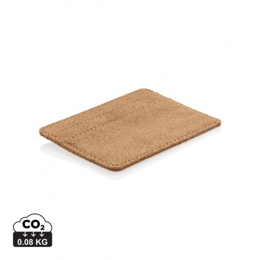 Logotrade promotional gifts photo of: Cork secure RFID slim wallet
