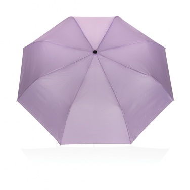Logo trade corporate gifts picture of: 21" Impact AWARE™ 190T mini auto open umbrella